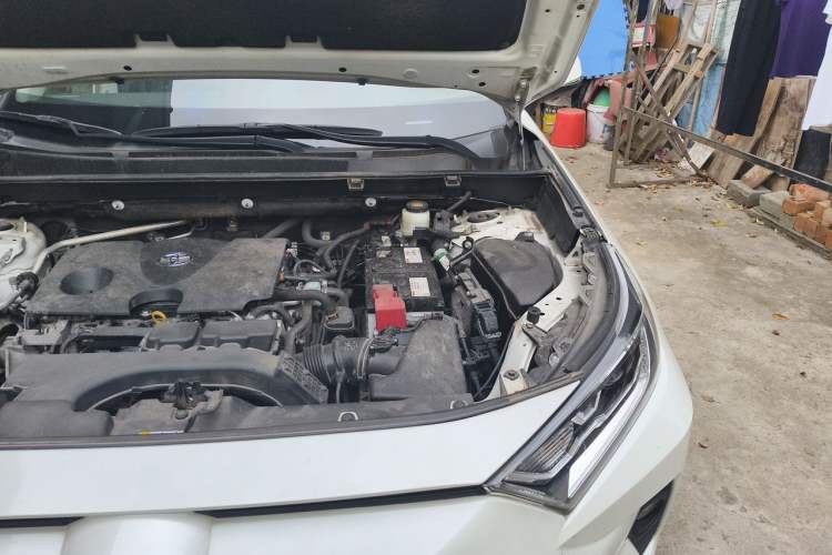 Used Toyota RAV4 2020 2.0L CVT Two-Wheel Drive Prestige Edition Engine Bay Left