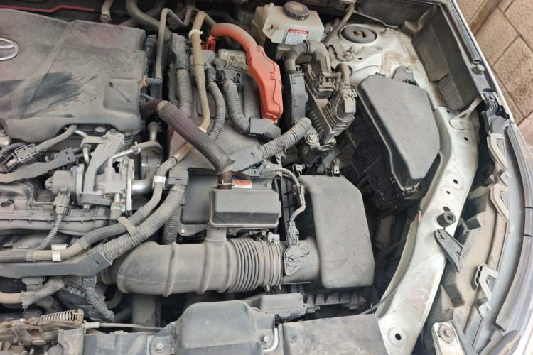 Used Toyota RAV4 2020 Dual-Engine 2.5L E-CVT Four-Wheel Drive Elite Edition Engine Bay Left