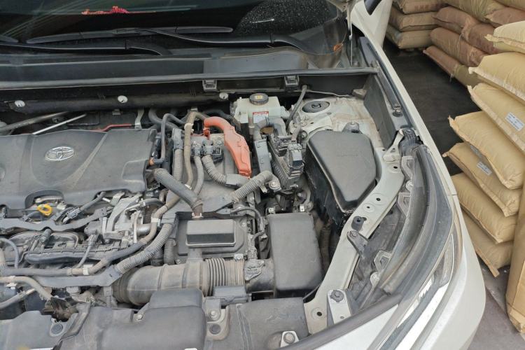 Used Toyota RAV4 2020 Dual-Engine 2.5L E-CVT 4x4 Elite PLUS Edition Engine Bay Left