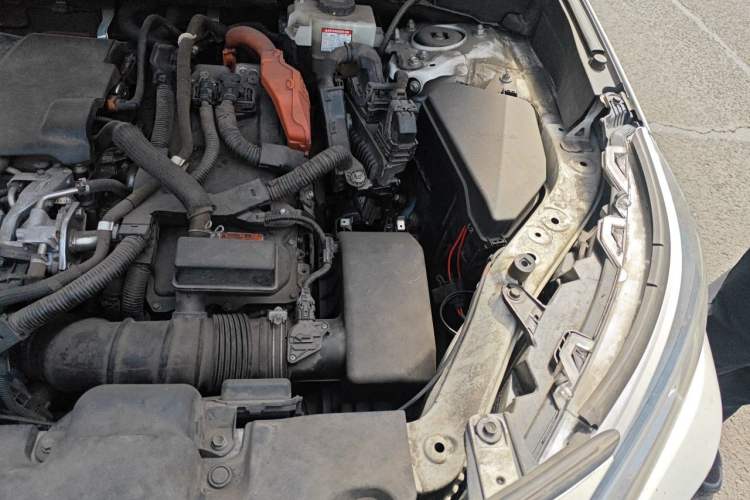 Used Toyota RAV4 2020 Dual-Engine 2.5L E-CVT Four-Wheel Drive Elite Edition Engine Bay Left