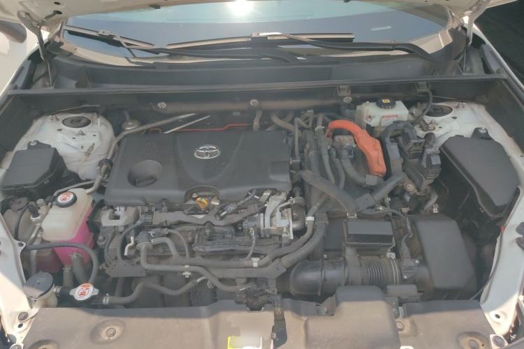 Used Toyota RAV4 2020 Dual-Engine 2.5L E-CVT Four-Wheel Drive Elite Edition Engine Bay
