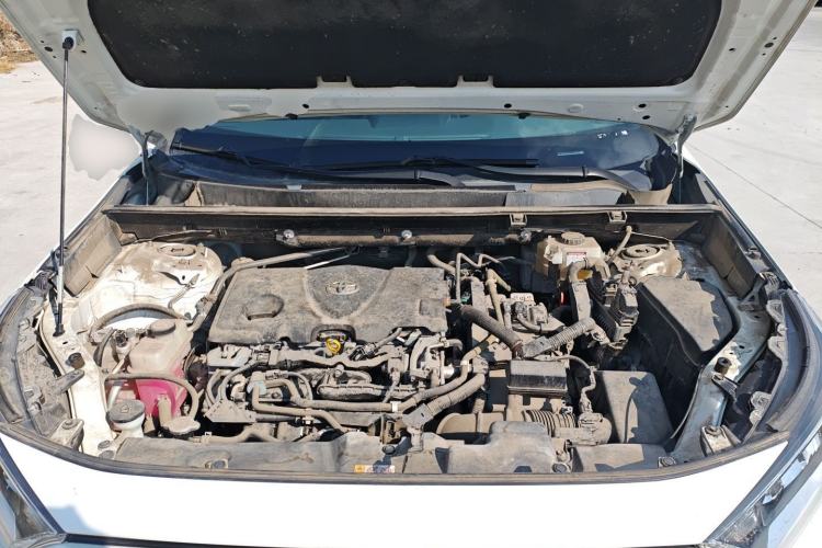 Used Toyota RAV4 2020 Dual-Engine 2.5L E-CVT Two-Wheel Drive Elite Edition Engine Bay