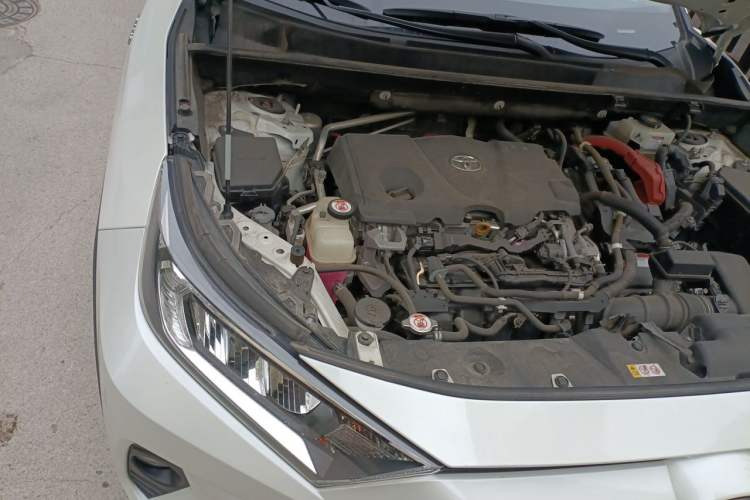 Used Toyota RAV4 2020 Dual-Engine 2.5L E-CVT Four-Wheel Drive Elite Edition Engine Bay Right