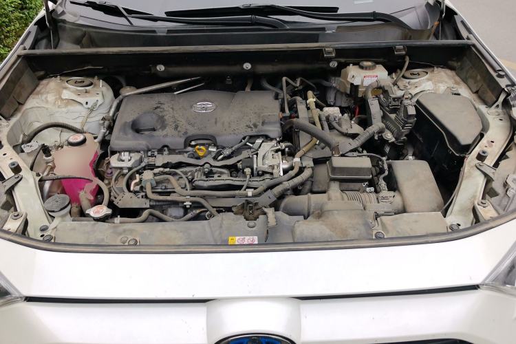 Used Toyota RAV4 2020 Dual-Engine 2.5L E-CVT Two-Wheel Drive Elite Edition Engine Bay