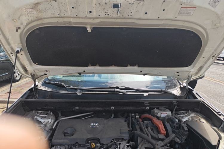Used Toyota RAV4 2020 Dual-Engine 2.5L E-CVT Four-Wheel Drive Elite Edition Engine Bay