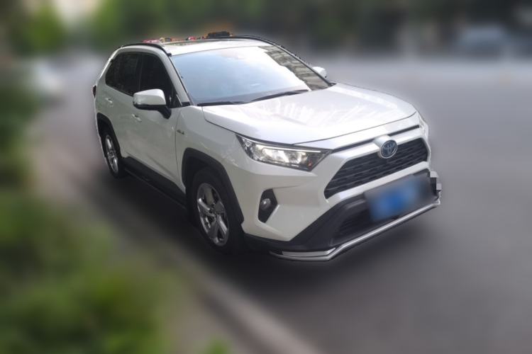 Used Toyota RAV4 2020 Dual-Engine 2.5L E-CVT Two-Wheel Drive Elite Edition Front Right 45 Deg