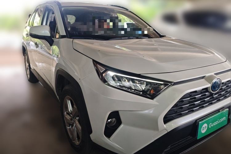 Used Toyota RAV4 2020 Dual-Engine 2.5L E-CVT Two-Wheel Drive Elite Edition Front Right 45 Deg