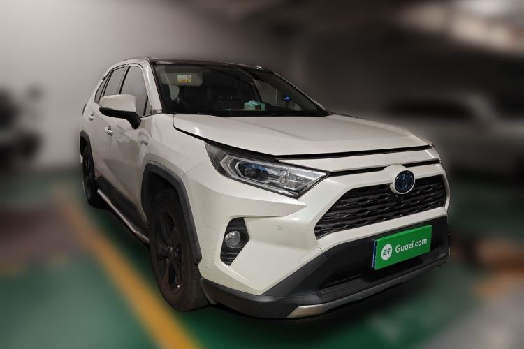 Used Toyota RAV4 2020 Dual-Motor 2.5L E-CVT Four-Wheel Drive Flagship Edition Front Right 45 Deg