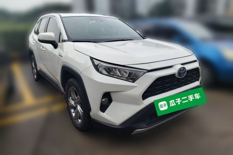 Used Toyota RAV4 2020 Dual-Engine 2.5L E-CVT Two-Wheel Drive Elite Edition Front Right 45 Deg