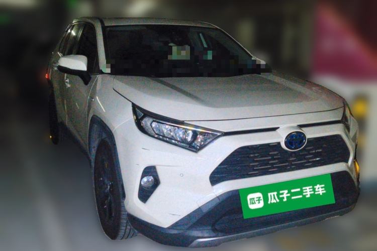 Used Toyota RAV4 2020 Dual-Engine 2.5L E-CVT Four-Wheel Drive Elite Edition Front Right 45 Deg