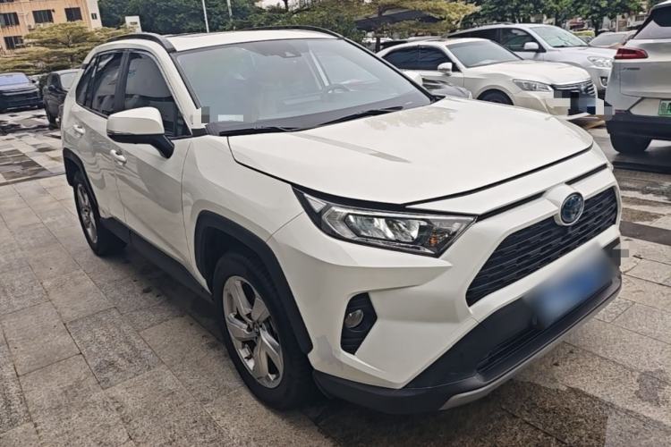 Used Toyota RAV4 2020 Dual-Engine 2.5L E-CVT Two-Wheel Drive Elite Edition Front Right 45 Deg