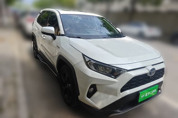 Used Toyota RAV4 2020 Dual-Engine 2.5L E-CVT Four-Wheel Drive Elite Edition Front Right 45 Deg