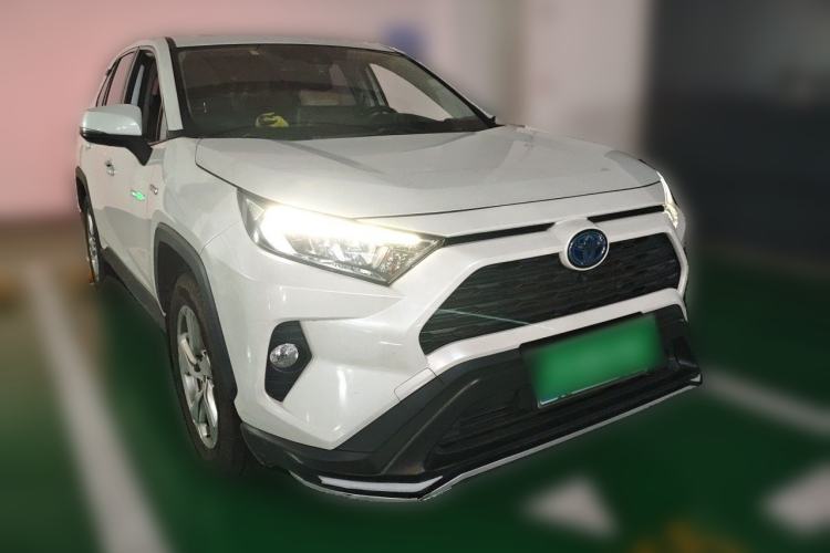 Used Toyota RAV4 2020 Dual-Engine 2.5L E-CVT Two-Wheel Drive Elite Edition Front Right 45 Deg