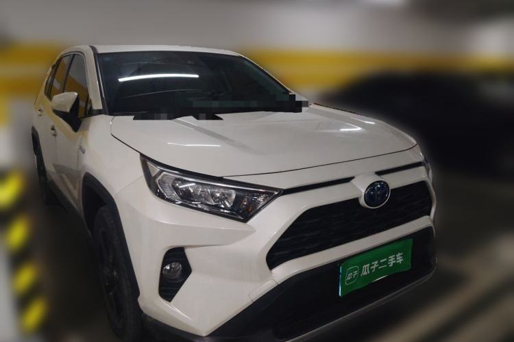 Used Toyota RAV4 2020 Dual-Engine 2.5L E-CVT Four-Wheel Drive Elite Edition Front Right 45 Deg