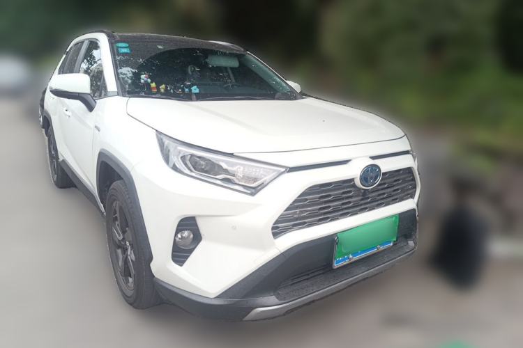 Used Toyota RAV4 2020 Dual-Motor 2.5L E-CVT Four-Wheel Drive Flagship Edition Front Right 45 Deg