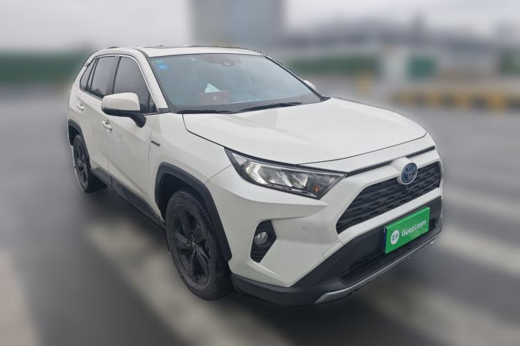 Used Toyota RAV4 2020 Dual-Engine 2.5L E-CVT Four-Wheel Drive Elite Edition Front Right 45 Deg