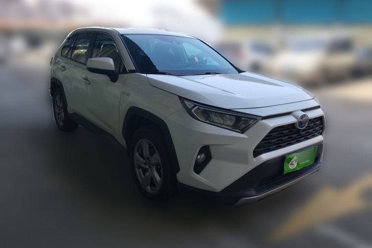 Used Toyota RAV4 2020 Dual-Engine 2.5L E-CVT Two-Wheel Drive Elite Edition Front Right 45 Deg