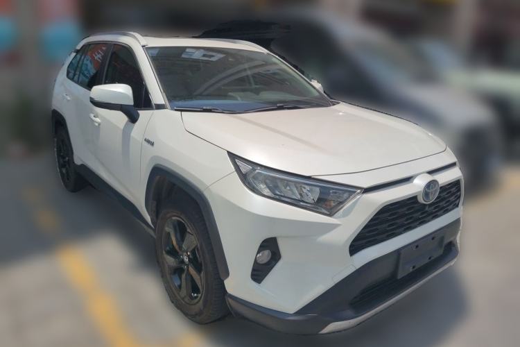 Used Toyota RAV4 2020 Dual-Engine 2.5L E-CVT Four-Wheel Drive Elite Edition Front Right 45 Deg