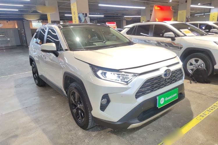 Used Toyota RAV4 2020 Dual-Motor 2.5L E-CVT Four-Wheel Drive Flagship Edition Front Right 45 Deg