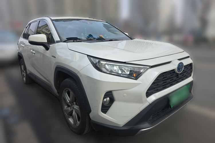 Used Toyota RAV4 2020 Dual-Engine 2.5L E-CVT Two-Wheel Drive Elite Edition Front Right 45 Deg