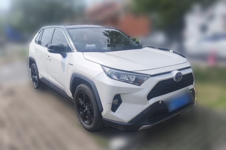 Used Toyota RAV4 2020 Dual-Engine 2.5L E-CVT Four-Wheel Drive Elite Edition Front Right 45 Deg