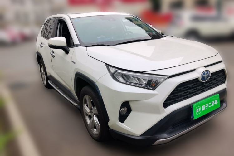 Used Toyota RAV4 2020 Dual-Engine 2.5L E-CVT Two-Wheel Drive Elite Edition Front Right 45 Deg