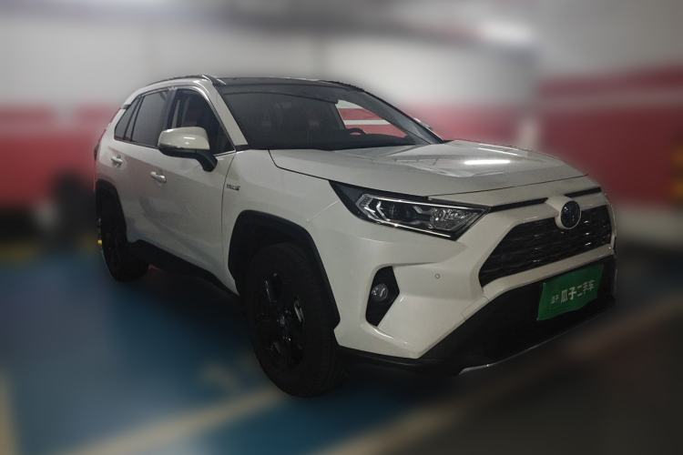 Used Toyota RAV4 2020 Dual-Motor 2.5L E-CVT Four-Wheel Drive Flagship Edition Front Right 45 Deg