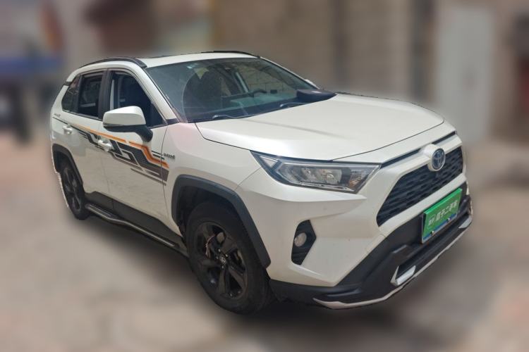 Used Toyota RAV4 2020 Dual-Engine 2.5L E-CVT Four-Wheel Drive Elite Edition Front Right 45 Deg