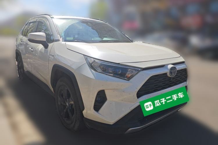 Used Toyota RAV4 2020 Dual-Engine 2.5L E-CVT Four-Wheel Drive Elite Edition Front Right 45 Deg