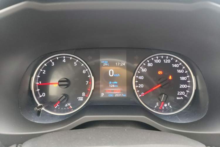 Used Toyota RAV4 2020 2.0L CVT Two-Wheel Drive Urban Edition Instrument Cluster