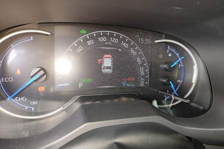 Used Toyota RAV4 2020 Dual-Engine 2.5L E-CVT Four-Wheel Drive Elite Edition Instrument Cluster
