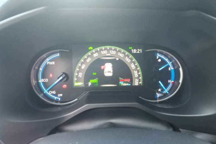 Used Toyota RAV4 2020 Dual-Engine 2.5L E-CVT Two-Wheel Drive Elite Edition Instrument Cluster