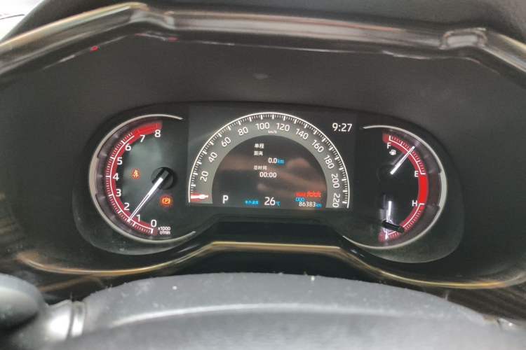 Used Toyota RAV4 2020 2.0L CVT Two-Wheel Drive Prestige Edition Instrument Cluster