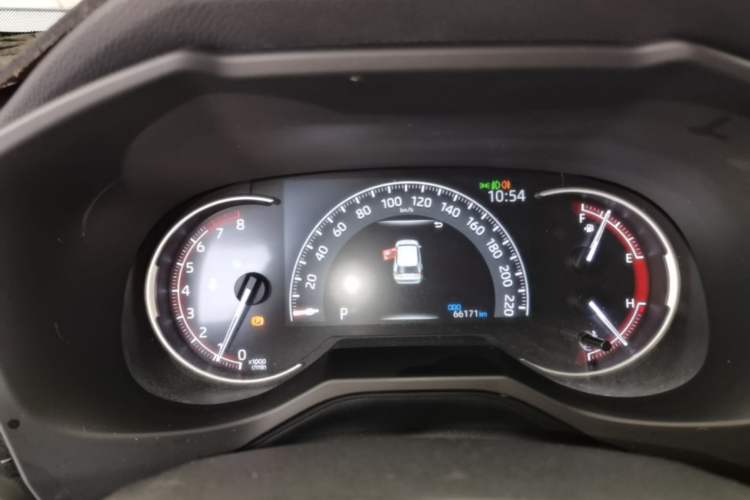Used Toyota RAV4 2020 2.0L CVT Two-Wheel Drive Prestige Edition Instrument Cluster