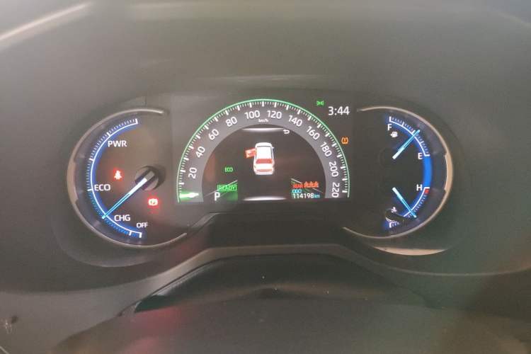 Used Toyota RAV4 2020 Dual-Engine 2.5L E-CVT Two-Wheel Drive Elite Edition Instrument Cluster