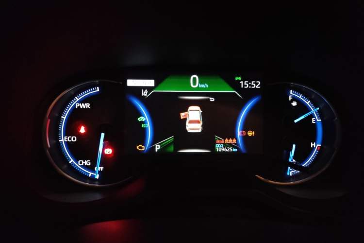 Used Toyota RAV4 2020 Dual-Engine 2.5L E-CVT Two-Wheel Drive Elite Edition Instrument Cluster