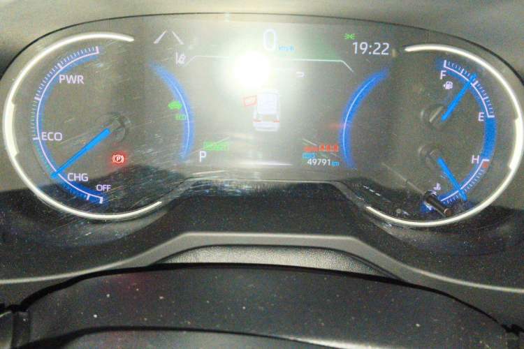Used Toyota RAV4 2020 Dual-Engine 2.5L E-CVT Four-Wheel Drive Elite Edition Instrument Cluster