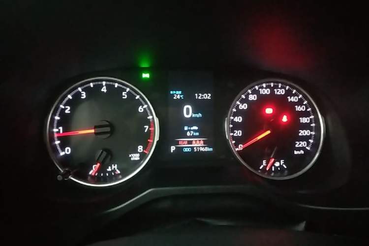 Used Toyota RAV4 2020 2.0L CVT Two-Wheel Drive Urban Edition Instrument Cluster