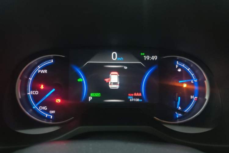 Used Toyota RAV4 2020 Dual-Engine 2.5L E-CVT 4x4 Elite PLUS Edition Instrument Cluster