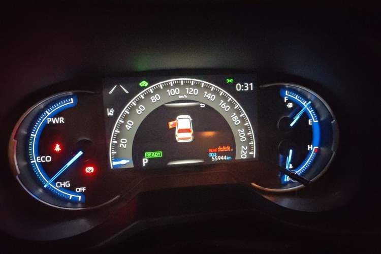 Used Toyota RAV4 2020 Dual-Engine 2.5L E-CVT 4x4 Elite PLUS Edition Instrument Cluster