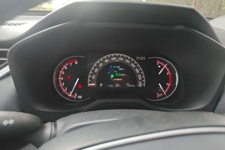Used Toyota RAV4 2020 2.0L CVT Two-Wheel Drive Prestige Edition Instrument Cluster