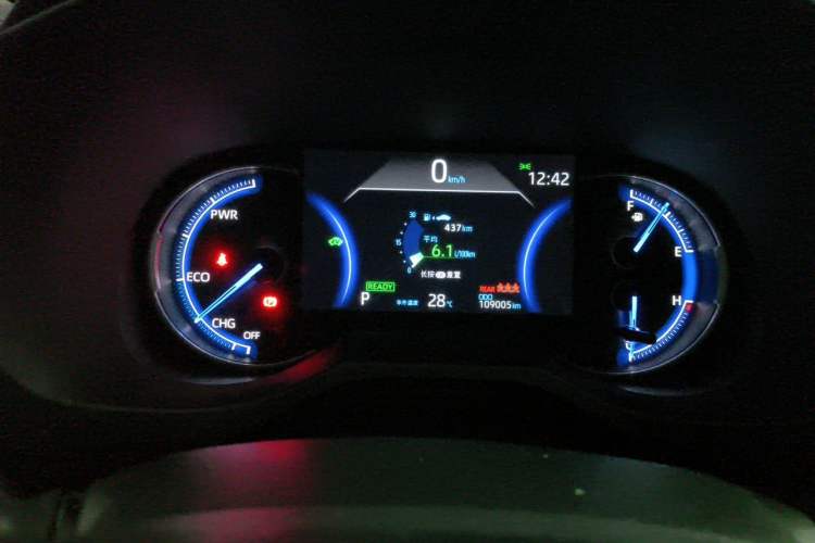 Used Toyota RAV4 2020 Dual-Engine 2.5L E-CVT 4x4 Elite PLUS Edition Instrument Cluster
