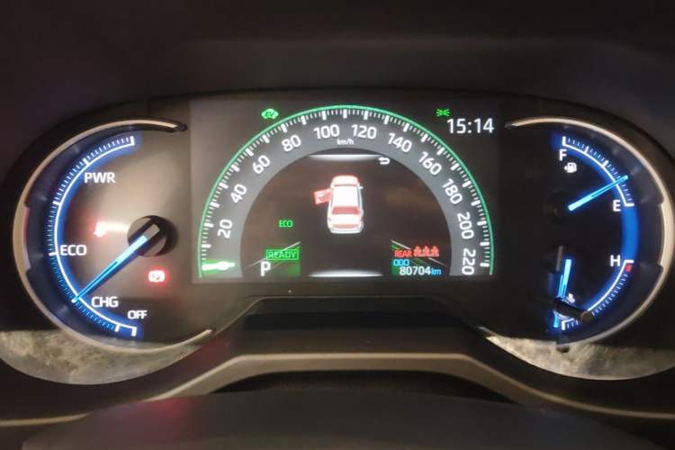 Used Toyota RAV4 2020 Dual-Motor 2.5L E-CVT Four-Wheel Drive Flagship Edition Instrument Cluster