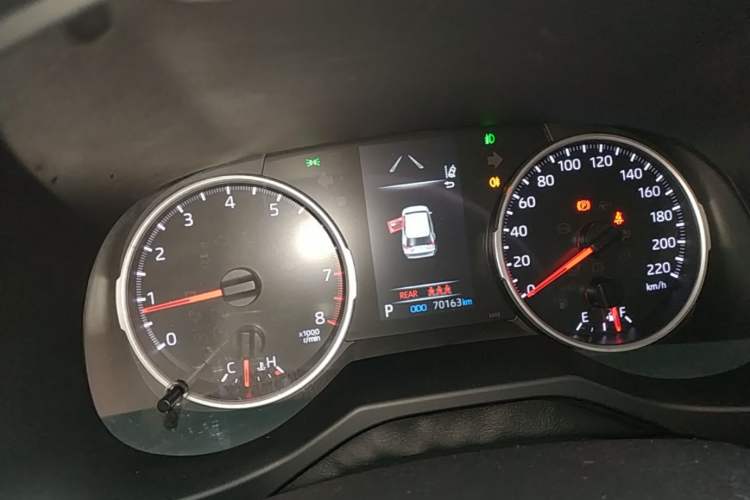Used Toyota RAV4 2020 2.0L CVT Two-Wheel Drive Urban Edition Instrument Cluster