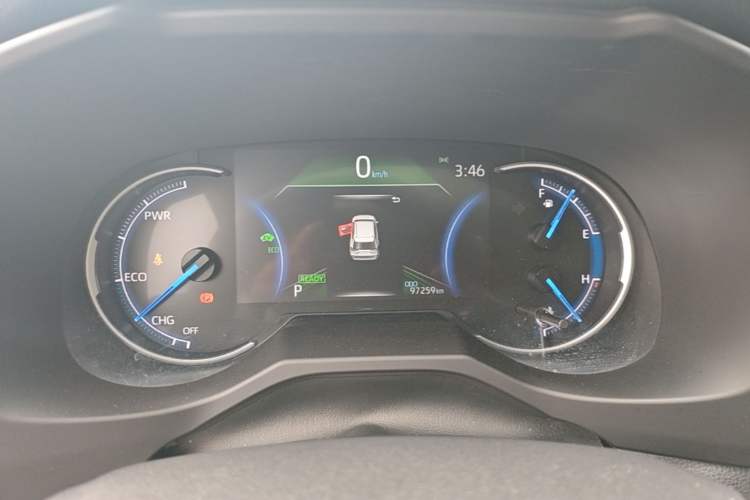 Used Toyota RAV4 2020 Dual-Engine 2.5L E-CVT Two-Wheel Drive Elite Edition Instrument Cluster