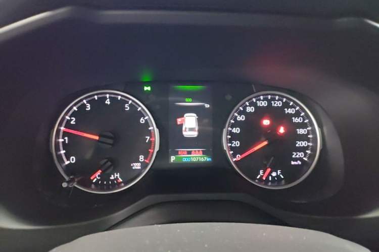 Used Toyota RAV4 2020 2.0L CVT Two-Wheel Drive Urban Edition Instrument Cluster