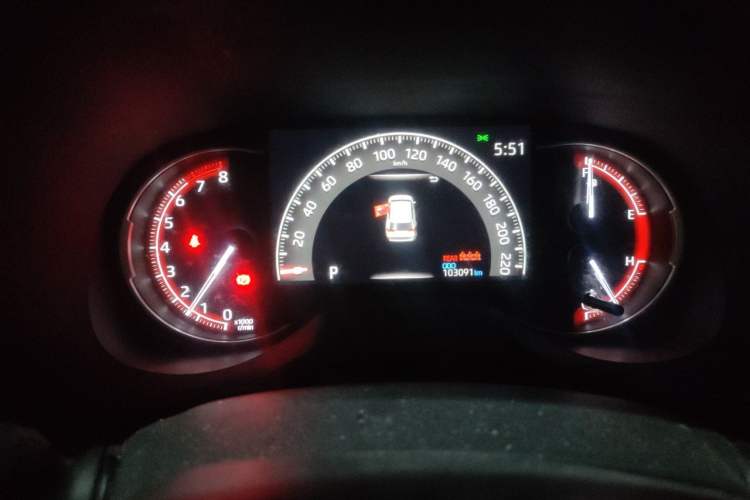 Used Toyota RAV4 2020 2.0L CVT Two-Wheel Drive Fashion PLUS Edition Instrument Cluster