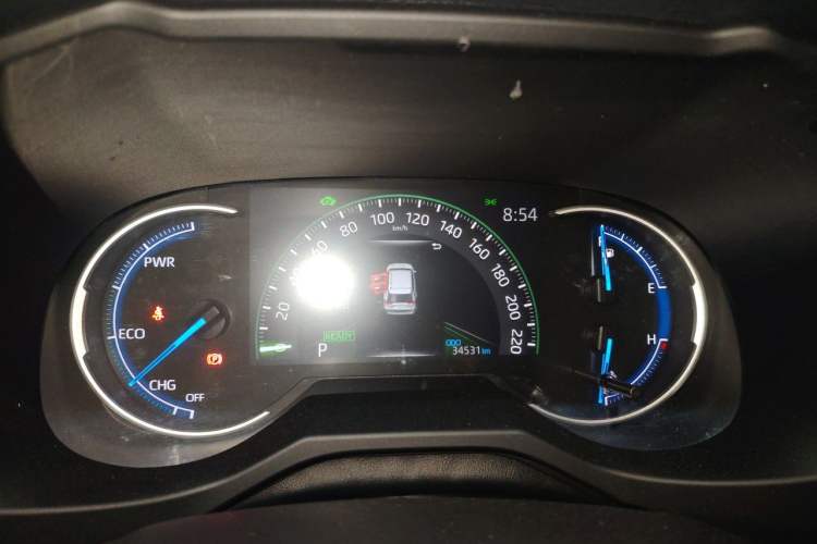 Used Toyota RAV4 2020 Dual-Engine 2.5L E-CVT Four-Wheel Drive Elite Edition Instrument Cluster