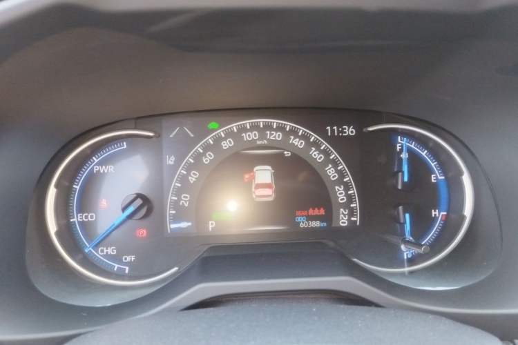 Used Toyota RAV4 2020 Dual-Engine 2.5L E-CVT Two-Wheel Drive Elite Edition Instrument Cluster