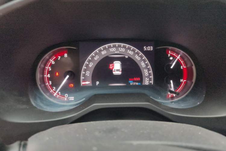 Used Toyota RAV4 2020 2.0L CVT Four-Wheel Drive Prestige Edition Instrument Cluster